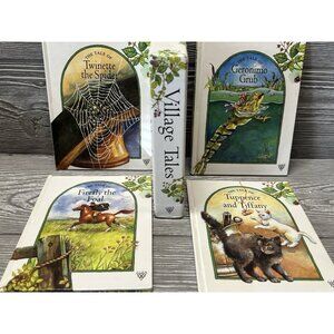 Village Tales Boxed Set of 4 Children’s Books Firefly the Foal & More Hardcover